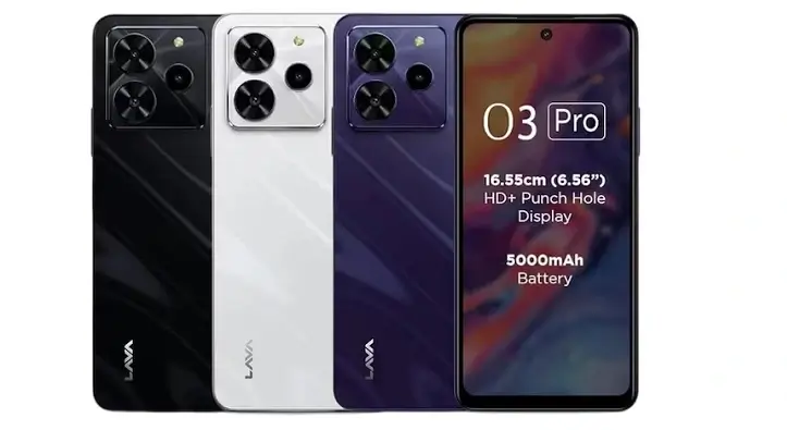 Lava O3 Pro Price in india 2024, Design, Specifications Revealed by Amazon